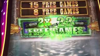 2X FREE GAMES - Buffalo Diamond Slot Machine Bonus