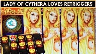 Winning! Lady of Cythera and Da Ji Da Li Slot Machine Bonuses!