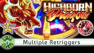 •️ New  • Highborn Dragon slot machine, Nice Bonus