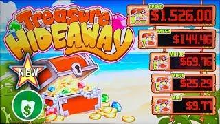 •️ New - Treasure Hideaway slot machine, bonus