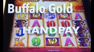 Buffalo Gold: HANDPAY + another Huge win!