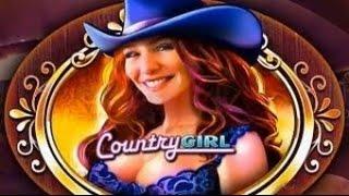 WMS - Country Girl : 2 Bonuses on a $1.00 bet