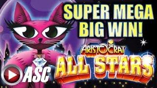 • SUPER MEGA BIG WIN! • A MISS KITTY SPECTACULAR! | ALL STARS VIP JACKPOT!!!? Slot Machine Bonus