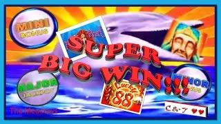 •FAB FRIDAY• SUPER BIG WIN! ONE LUCKY DAME featuring FLIPPER • Slot Machine Bonus ~ Aristocrat•