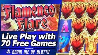 Flamenco Flare Slot - First Attempt, Live Play and 70 Free Games