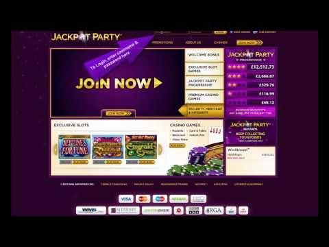 JACKPOT PARTY 'HOW TO REGISTER AND PLAY FOR FREE'  VIDEO TUTORIAL