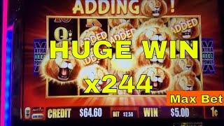 Sunset King Slot Machine Super Big Win  • SUPER FEATURE BONUS • Huge Win