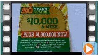 20 Years of Cash, Plus a Million Dollars Now - $10 Illinois Lottery Ticket