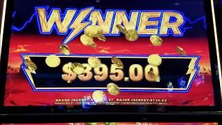 Sahara Gold Slot Machine Lightning Link Bonus $5 Bet "NICE WIN" !!!! 1c & 2c Slot Machines