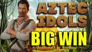 BIG WIN 3 euro bet  - Aztec Idols HUGE WIN online casino