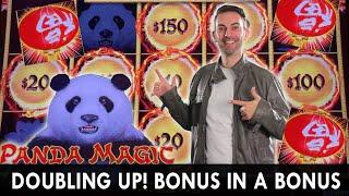 ⋆ Slots ⋆ MAGIC PANDA - Doubling UP on a Bonus in the Bonus with BOYD PAY!