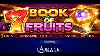 Book of Fruits Slot - Amatic