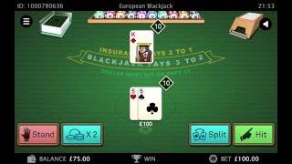 £10 (£110) vs Blackjack!!! (Part 2)