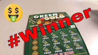 $5 Dollar Ticket Green&Gold #Winner #LotteryProject