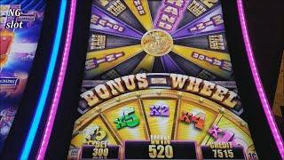 Buffalo GRAND Slot Machine BONUSES Won ! Live Slot Play