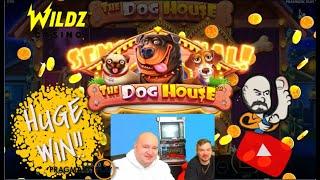 Huge Win From The Dog House Slot!!