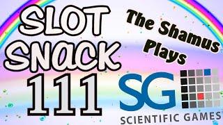 Slot Snack 111: Scientific Games Big Pokes !
