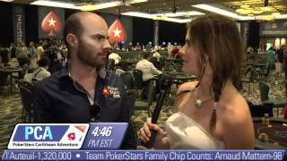 PCA 2012: Midday Update with Arnaud Mattern - PokerStars.co.uk