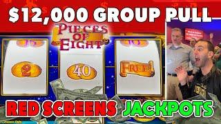 ⋆ Slots ⋆ $12,000 Group Pull ⫸ NON-STOP JACKPOTS at Cherokee Roland OK