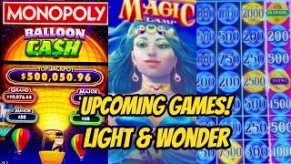 G2E-Monopoly Balloon Cash-Frankenstein & Magic Lamp Explorer