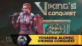 Yohanna Alonso Vikings Conquest slot by MGA Games