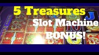 BONUS 5 Treasures! Bonus Time