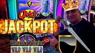 High Limit Black Knight Slot Machine BIG HANDPAY JACKPOT | Live Slot Play In High Limit Room