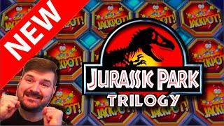 • NEW SLOT ALERT! • Jurassic Park Trilogy Slot Machine at Dakota Magic Casino