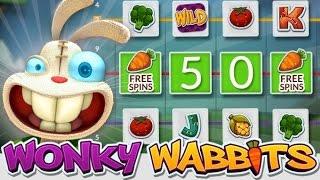 Wonky Wabbits Online Slot Game from Net Entertainment