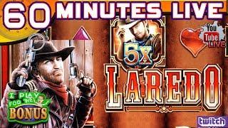• 60 MINUTES LIVE • LAREDO WMS G+ DELUXE • LIVE CHAT