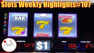 Slots Weekly Highlights#107 for You who are busy ⋆ Slots ⋆ High limit Slots 1週間の総まとめ 赤富士スロット