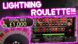 £2,000 vs Lightning Roulette!!