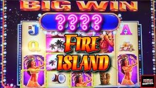 Fire Island Slot Machine Bonus Rounds!! The Money is in the Retrigger!