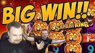 Huge Win! Safari King BIG WIN - Epic Win on Casino games from Casinodady LIVE STREAM