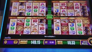 ANOTHER SHOT!! $100 LIVE PLAY on RIGGED Wonder 4 Buffalo Gold slot - 6/8/17