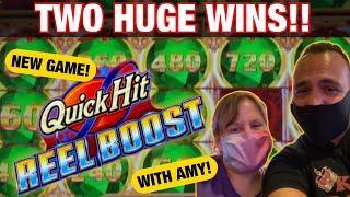 ★ Slots ★️ $10 MAX BET ON NEW QUICK HIT REEL BOOST!! | 2 BIG WINS on Mighty Cash ★ Slots ★️★ Slots ★
