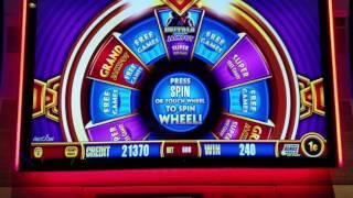 LIVE PLAY On Wonder 4 Slot Machine Buffalo with Bonuses