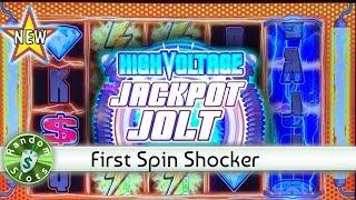 •️ New -  High Voltage Jackpot Jolt slot machine, Respin Feature