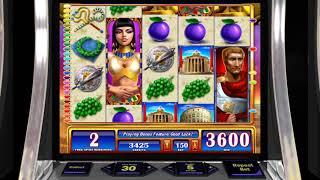 ROME AND EGYPT Video Slot Casino Game with a FREE SPIN BONUS