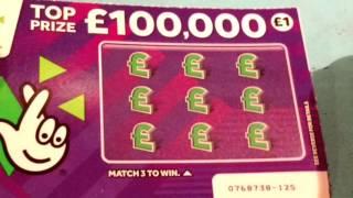 Millionaire 7's.Scratchcard..100,000 Purple..Fast 200..Cash word..Hot Money