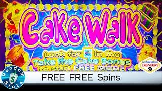 Cake Walk Slot Machine with Line Hit and Bonus