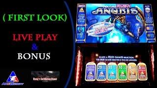 (First Look / Attempt ) Aruze Gaming : Feature Rush Anubis - Live Pay