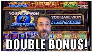 2 BONUSES at the SAME TIME! It's gonna be amazing right? New Wonder 4 Extreme Slot Machine!
