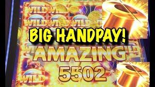 BIG HANDPAY: HOLD ONTO YOUR HAT SLOT
