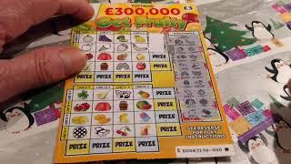 Xmas Scratchcard WINNER Special.DO NOT MISS THIS SCRATCHCARD VIDEO..(I SAVED IT FOR XMAS VIEWING)