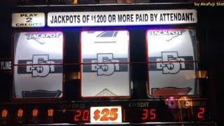 $25 Quick Hit - High Limit Slots, Lion's Share $5 Slot, Red Alert, Jackpot Black Diamond @San Manuel