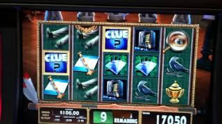 Clue Slot Machine Bonus - Conservatory