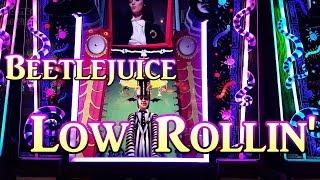 Beetlejuice Slot Machine - Low Rolling - Big Win Bonuses
