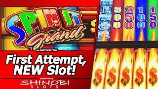 Spin It Grand: Fabulous Riches Slot - First Attempt, New Slot with Live Play/Bonus and Feature
