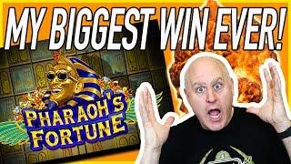•MY BIGGEST WIN EVER on Pharaohs Fortune Slots! • Retrigger Jackpot! | The Big Jackpot